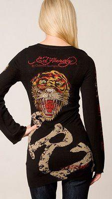 Ed Hardy shirts women-570